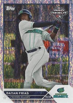 2023 Topps Pro Debut - Sparkle #PD-151 Dayan Frias Front