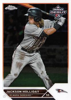 2023 Topps Pro Debut - Chrome #PDC-7 Jackson Holliday Front