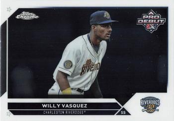 2023 Topps Pro Debut - Chrome #PDC-41 Willy Vasquez Front