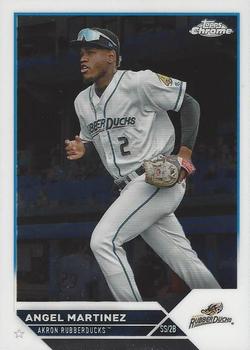 2023 Topps Pro Debut - Chrome #PDC-43 Angel Martinez Front