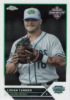 2023 Topps Pro Debut - Chrome #PDC-52 Logan Tanner Front