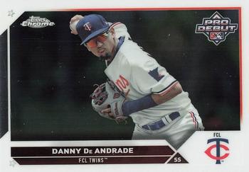 2023 Topps Pro Debut - Chrome #PDC-70 Danny De Andrade Front
