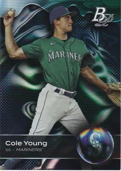 2023 Bowman Platinum - Top Prospects #TOP-15 Cole Young Front