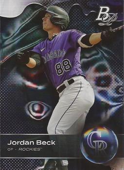 2023 Bowman Platinum - Top Prospects #TOP-44 Jordan Beck Front