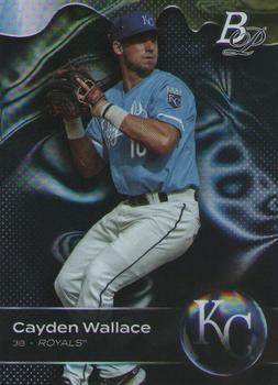 2023 Bowman Platinum - Top Prospects #TOP-84 Cayden Wallace Front
