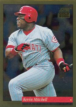 1994 Score - Gold Rush #24 Kevin Mitchell Front