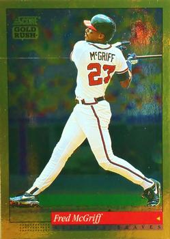 1994 Score - Gold Rush #82 Fred McGriff Front