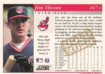 jim thome height and weight