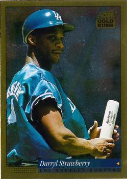 1994 Score - Gold Rush #428 Darryl Strawberry Front