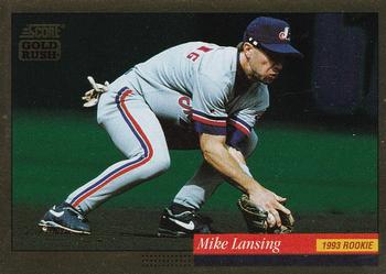1994 Score - Gold Rush #488 Mike Lansing Front