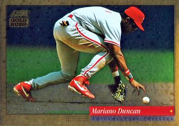 1994 Score - Gold Rush #490 Mariano Duncan Front