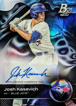2023 Bowman Platinum - Top Prospects Autographs #TOP-41 Josh Kasevich Front