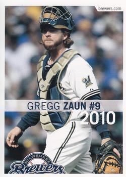 2010 Milwaukee Brewers Police - Franklin Police Department, Franklin Noon Lions Club #NNO Gregg Zaun Front