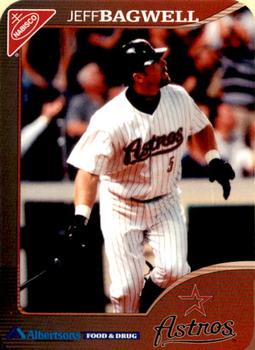 2000 Nabisco Albertson's Houston Astros #NNO Jeff Bagwell Front