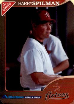 2000 Nabisco Albertson's Houston Astros #NNO Harry Spilman Front