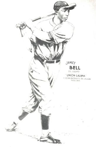 1940 Liga Mexicana Postcards #NNO James Bell Front