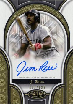 2023 Topps Tier One - Prime Performers Autographs #PPA-JR Jim Rice Front