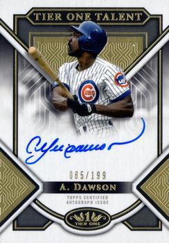 2023 Topps Tier One - Tier One Talent Autographs #T1TA-AD Andre Dawson Front