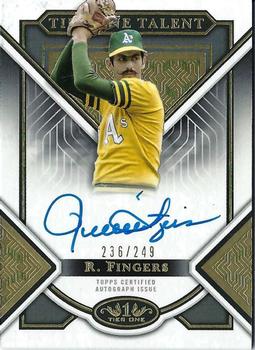 2023 Topps Tier One - Tier One Talent Autographs #T1TA-RF Rollie Fingers Front