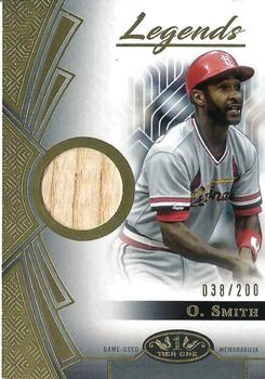 2023 Topps Tier One - Tier One Legends Relics #T1LR-OS Ozzie Smith Front