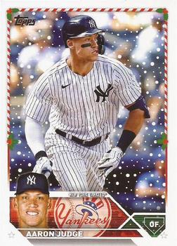 2023 Topps Holiday #H1 Aaron Judge Front