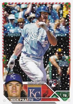 2023 Topps Holiday #H6 Nick Pratto Front