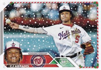 2023 Topps Holiday #H11 CJ Abrams Front