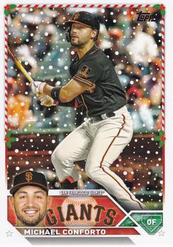 2023 Topps Holiday #H16 Michael Conforto Front