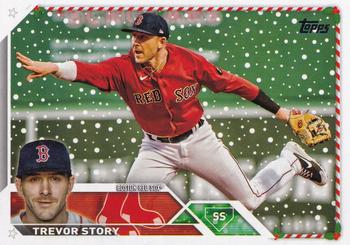 2023 Topps Holiday #H34 Trevor Story Front