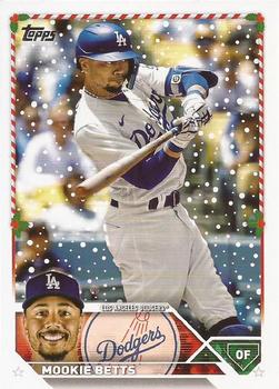 2023 Topps Holiday #H57 Mookie Betts Front