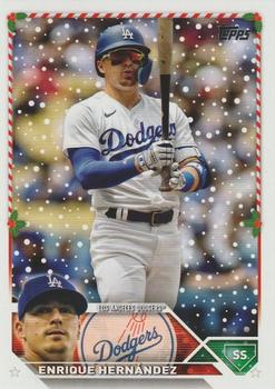 2023 Topps Holiday #H124 Enrique Hernández Front