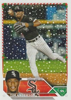 2023 Topps Holiday #H182 Tim Anderson Front