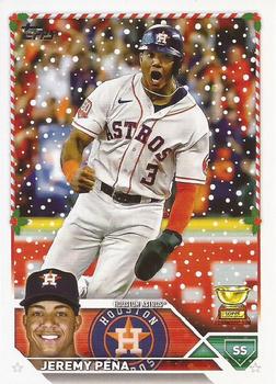2023 Topps Holiday #H192 Jeremy Peña Front