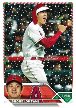 2023 Topps Holiday #H17 Shohei Ohtani Front