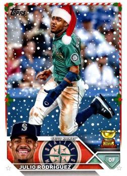 2023 Topps Holiday #H26 Julio Rodríguez Front