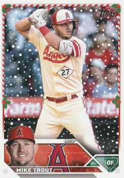 2023 Topps Holiday #H27 Mike Trout Front