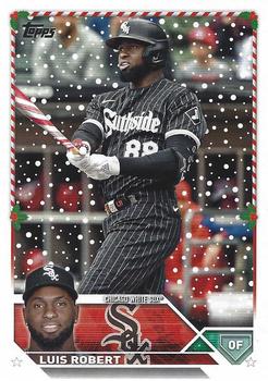 2023 Topps Holiday #H37 Luis Robert Front