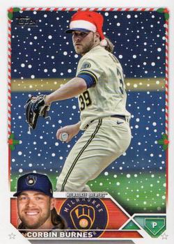 2023 Topps Holiday #H112 Corbin Burnes Front