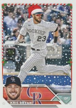 2023 Topps Holiday #H127 Kris Bryant Front