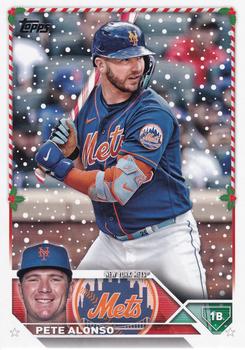 2023 Topps Holiday #H150 Pete Alonso Front