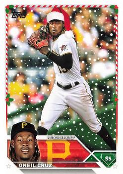 2023 Topps Holiday #H158 Oneil Cruz Front