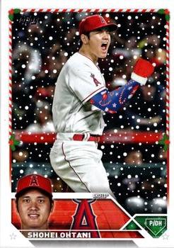 2023 Topps Holiday #H17 Shohei Ohtani Front