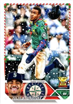 2023 Topps Holiday #H26 Julio Rodríguez Front