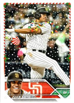 2023 Topps Holiday #H199 Juan Soto Front