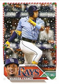 2023 Topps Holiday #H194 Wander Franco Front