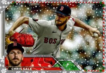 2023 Topps Holiday - Metallic #H5 Chris Sale Front
