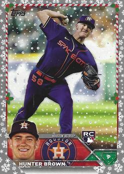 2023 Topps Holiday - Metallic #H7 Hunter Brown Front