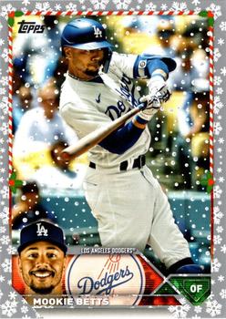 2023 Topps Holiday - Metallic #H57 Mookie Betts Front
