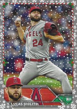 2023 Topps Holiday - Metallic #H74 Lucas Giolito Front