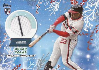 2023 Topps Holiday - Relics #RC-OC Oscar Colás Front